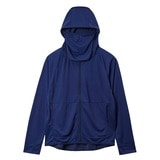 前身となった「レディースクールUVフェイスガードパーカー」のネイビー（ワークマン公式オンラインストアより）
