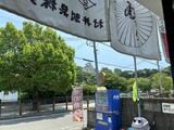 村井製菓から望む姫路城（筆者撮影）