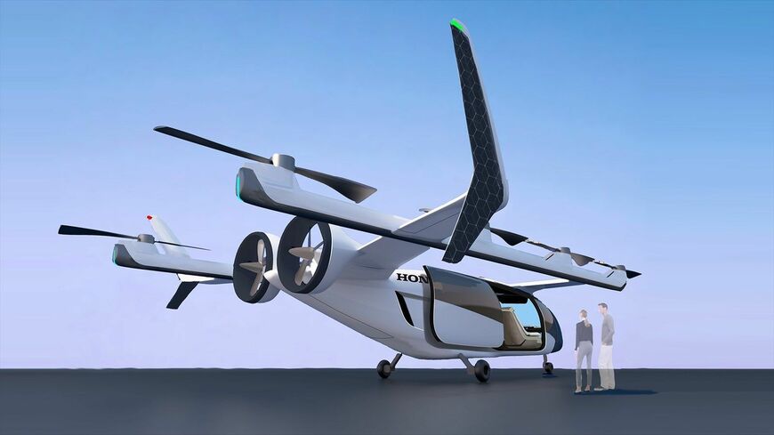 電動垂直離着陸機「eVTOL」のイメージ（写真：本田技研工業）