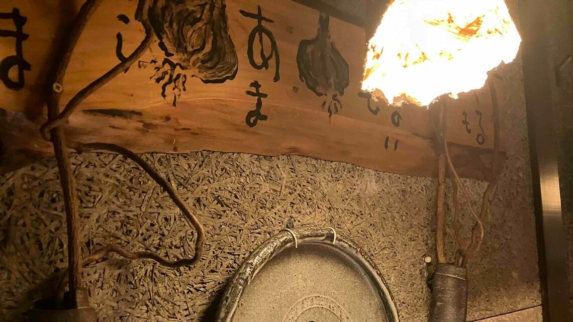 「あまから くまから」の店内の様子（筆者撮影）