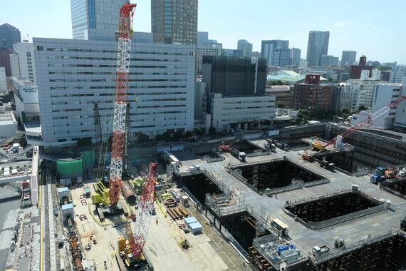 シナガワグース跡地 工事