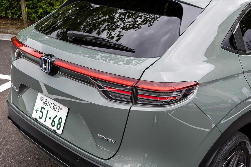 ホンダ「ヴェゼル」のディテール（写真：三木宏章）