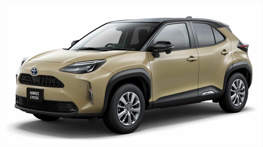 ヤリスクロス、Gハイブリッド。ガソリン車でも外観・装備はほぼ同じ（写真：トヨタ自動車）