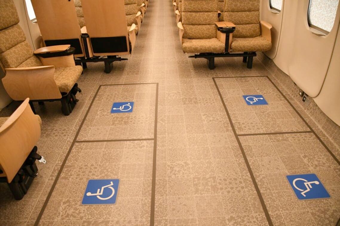 車椅子スペース