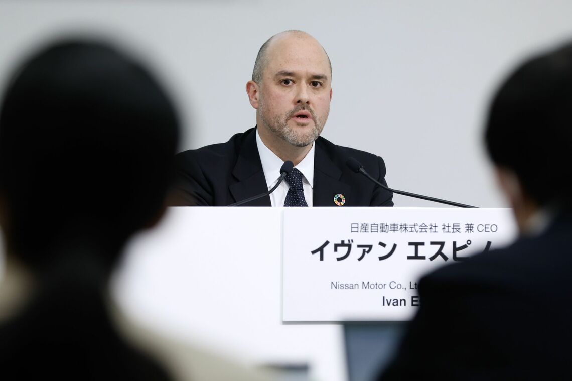 日産のエスピノーサ氏Photographer: Kiyoshi Ota/Bloomberg