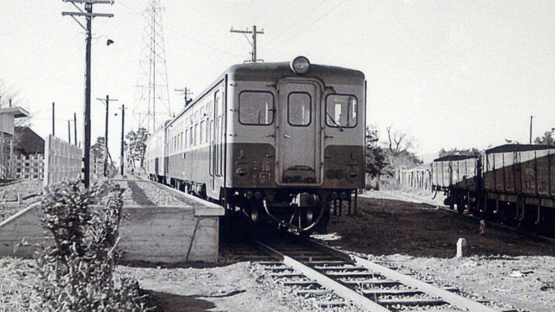 1960年の相模線西寒川支線・西寒川駅（写真：高澤一昭）