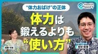 【「体力ないな～」は変えられる！戦略的メソッド！】習慣化で底上げ！最大体力／その日に引き出せる上限「実効体力」／「余力」を使い切らないことも戦略／朝食は取るべきか？／仕事で使える体力の伸ばし方