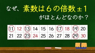 中学生でも解ける｢素数はほぼ6の倍数±1｣の証明