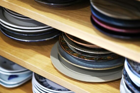 夫が集めていた器